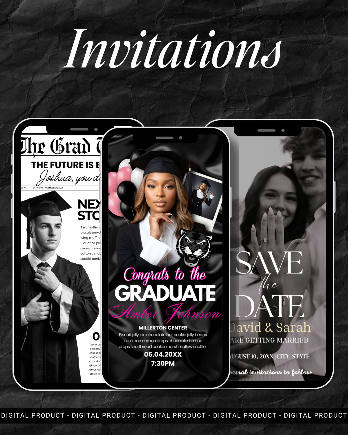 Invitations collection cover